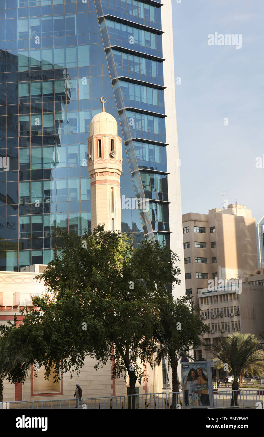 Streetview in Kuwait City Foto Stock