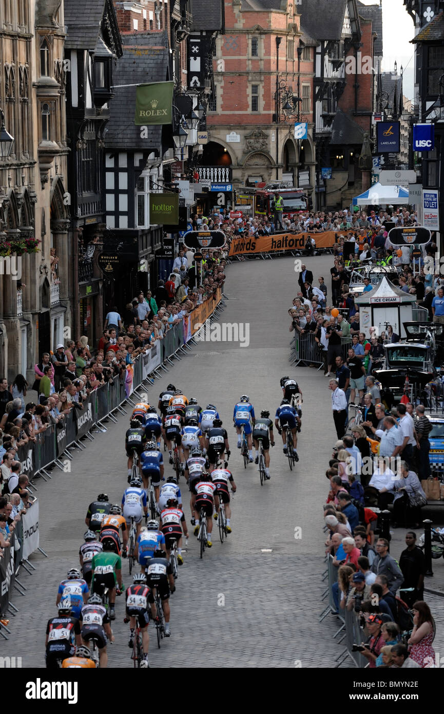 Halfords Tour serie in Chester 2010 Foto Stock