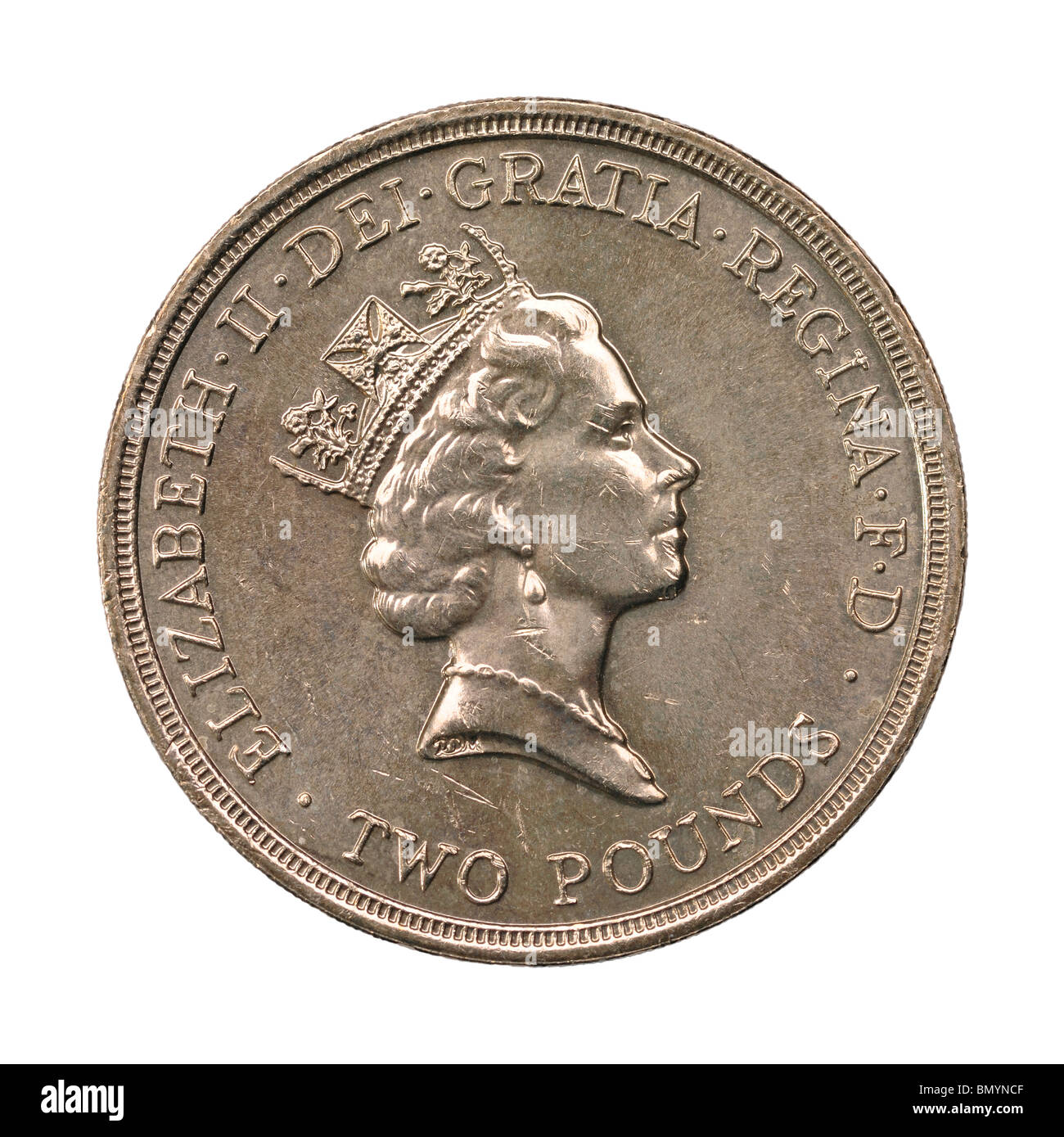1989 REGNO UNITO due pound coin Foto Stock