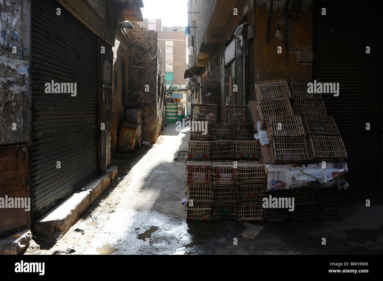 Mattina in Cairo islamico e tranquilla , cairo , Egitto Foto Stock