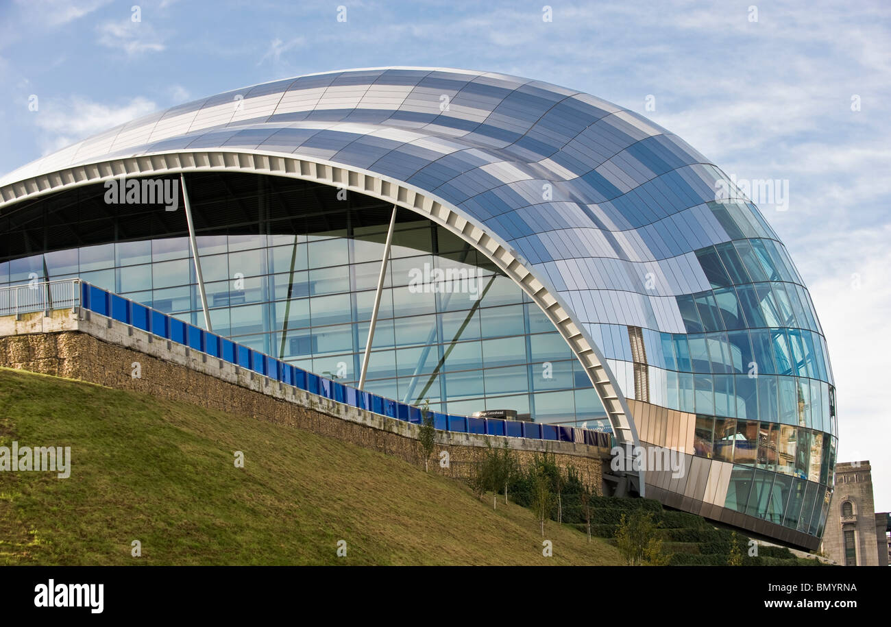 La Salvia, Gateshead. Live music venue e il centro di educazione musicale progettato da Norman Foster. Foto Stock