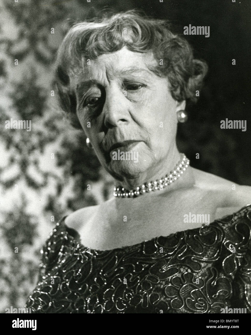 DAME EDITH MARY EVANS - tappa inglese e attrice cinematografica (1888-1976) Foto Stock