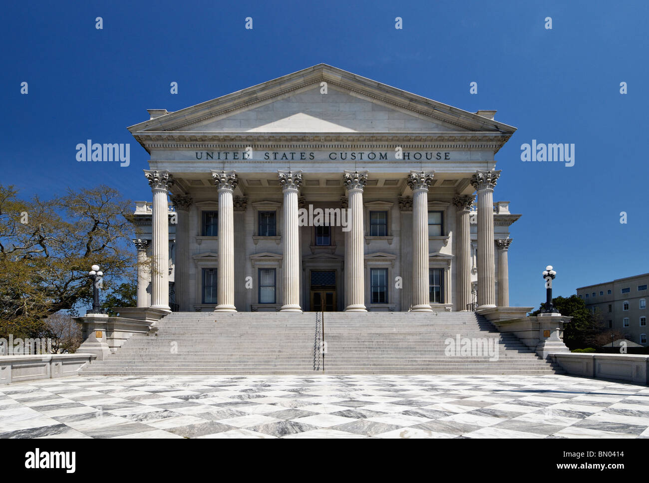 Stati Uniti Custom House a Charleston, Carolina del Sud Foto Stock