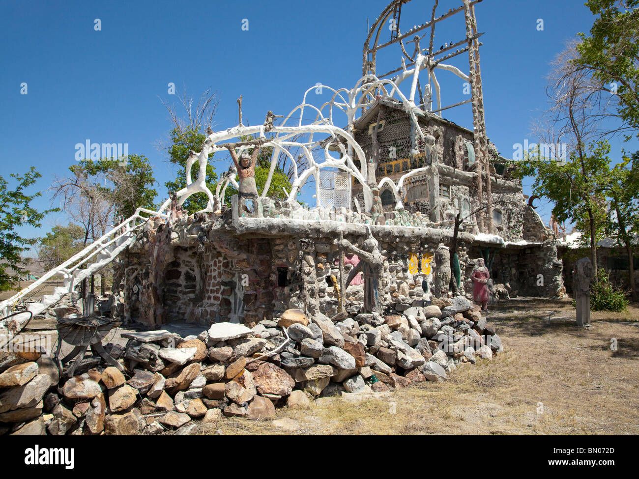 Thunder Mountain monumento in Nevada, USA Foto Stock