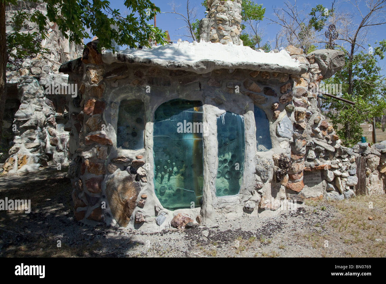 Thunder Mountain monumento in Nevada, USA Foto Stock