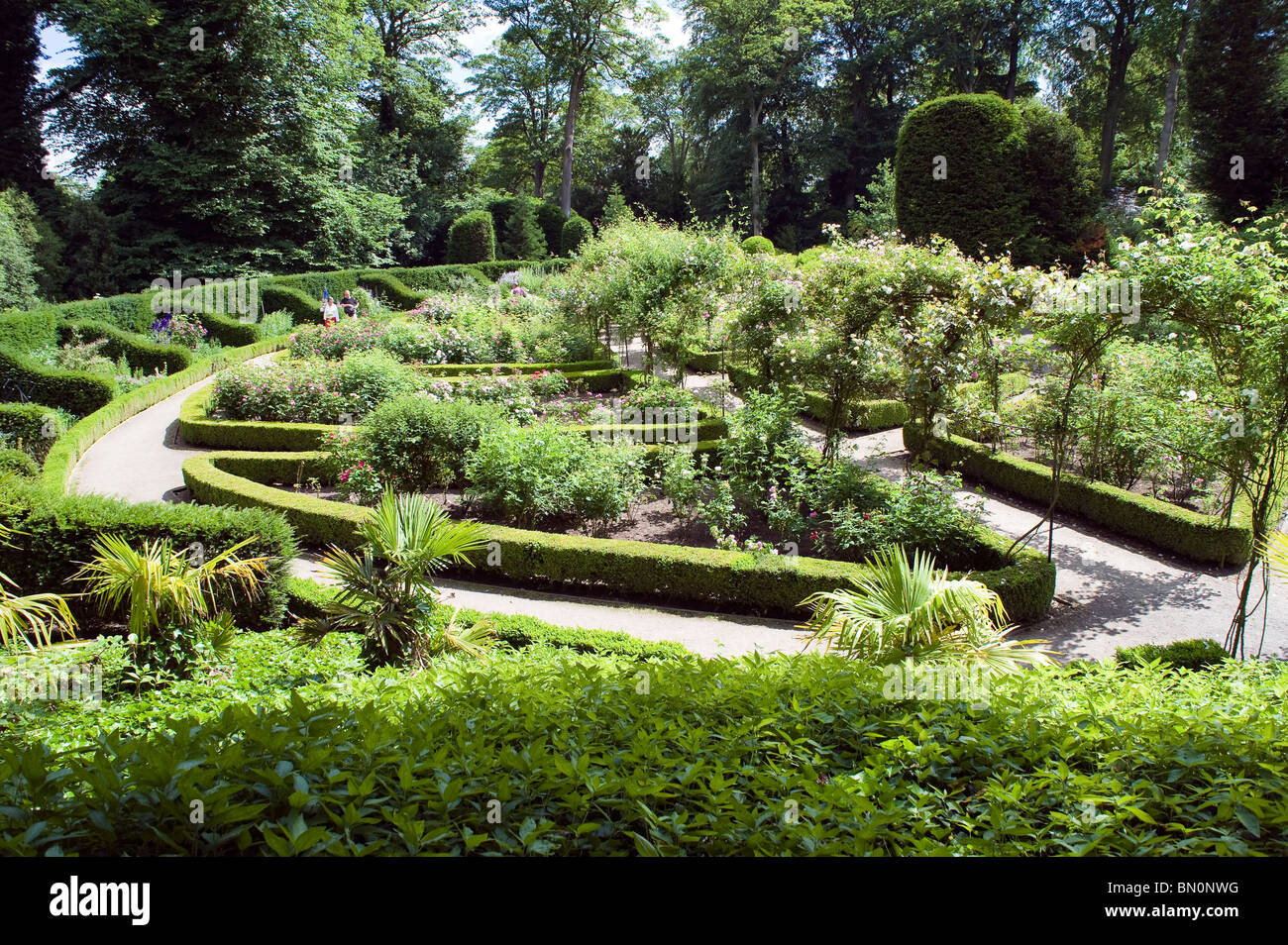 Brodsworth Hall e giardini, di Doncaster, nello Yorkshire meridionale. Regno Unito Foto Stock