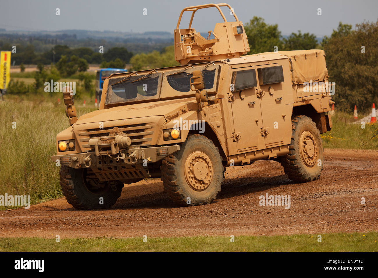 Una Renault/Land Rover previste future Sherpa utilità operativa sistema di veicolo per uso da parte dell'Esercito britannico Foto Stock