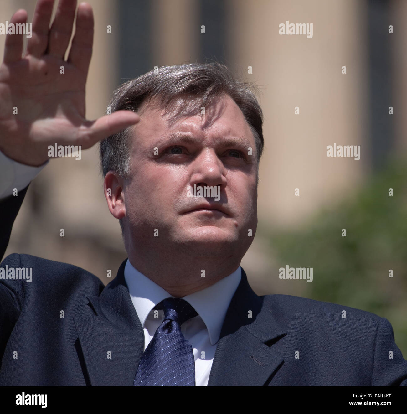 Ed BALLS MP, il Partito Laburista Foto Stock