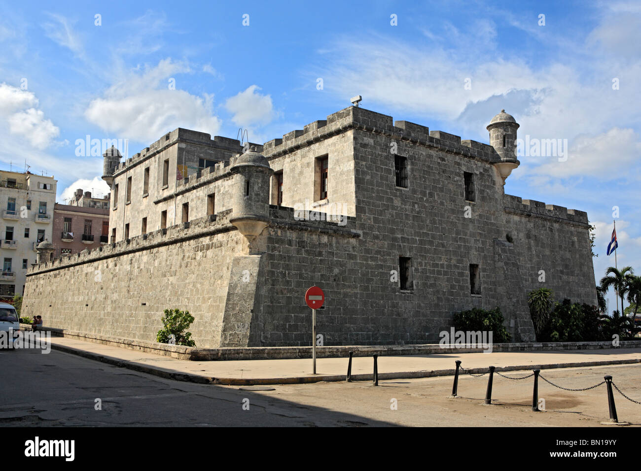 Castillo de la Real Fuerza (1558-1577), Havana, Cuba Foto Stock