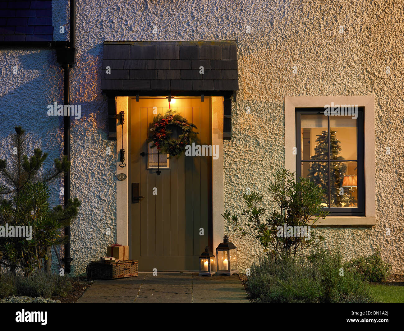 Natale a Doonbeg Hotel Golf & Spa Resort in Co Clare. Foto Stock