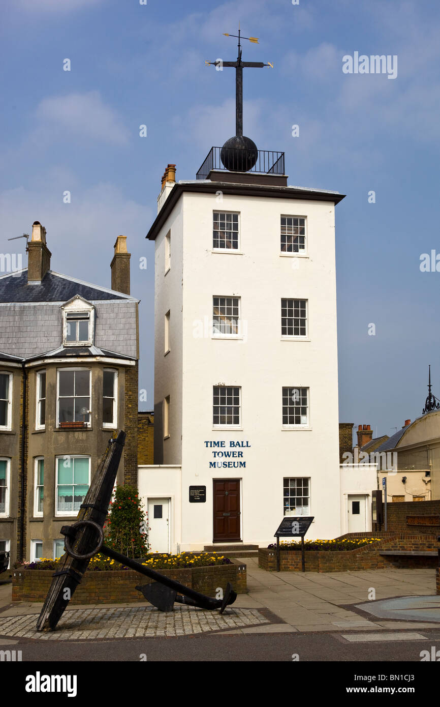 Sfera di tempo Tower Museum Deal Kent REGNO UNITO Foto Stock