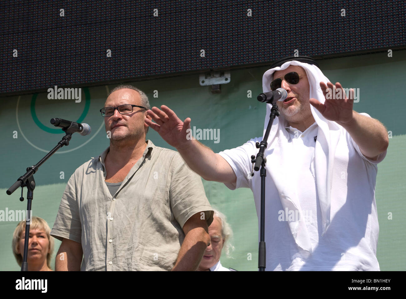 Festival internazionale di musica rock ' Creazione della pace ' Foto Stock