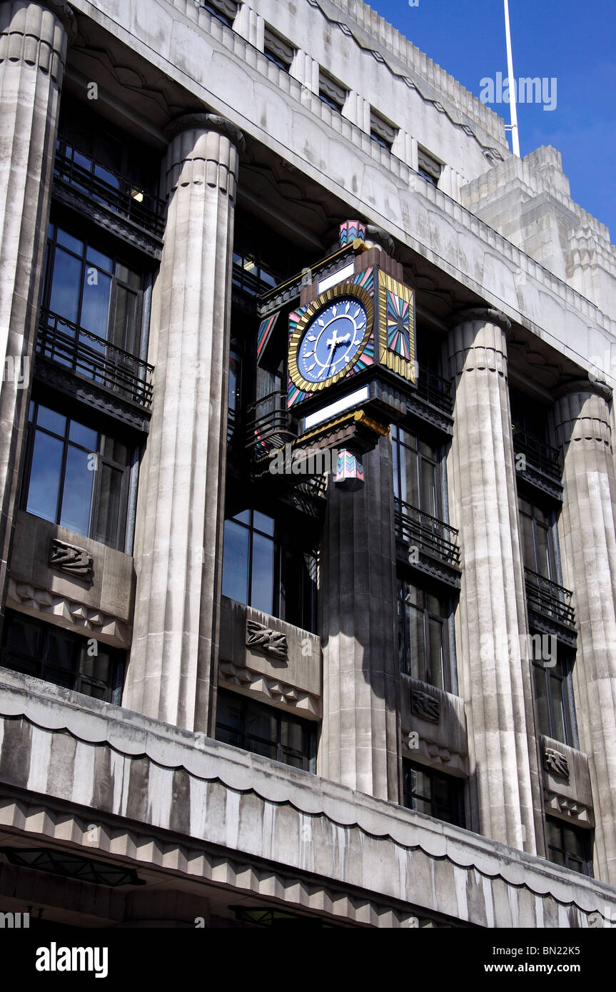 Daily Telegraph Edificio, Fleet Street, City of London, Londra, Inghilterra, Regno Unito Foto Stock
