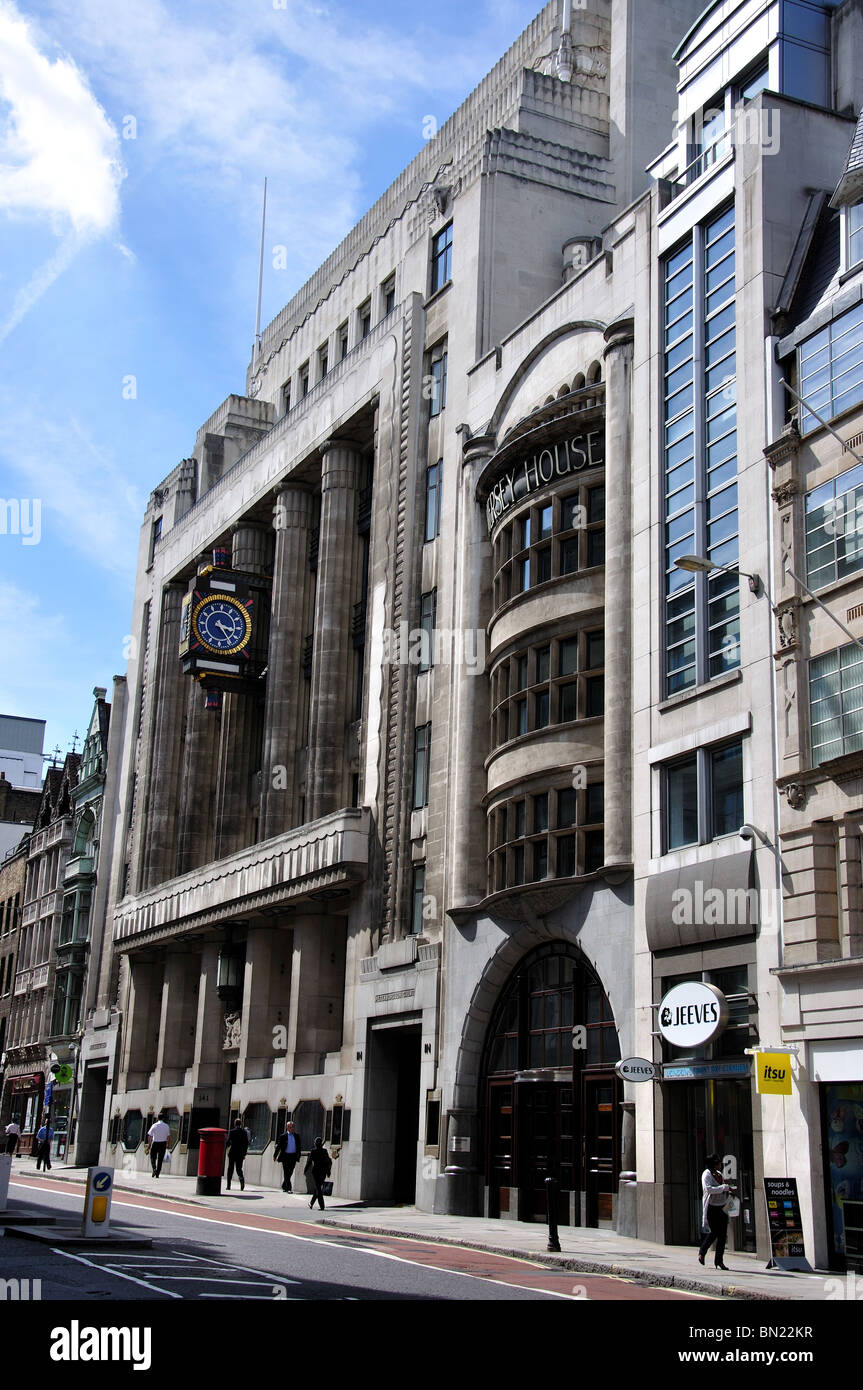 Edifici per uffici, Fleet Street, City of London, Londra, Inghilterra, Regno Unito Foto Stock