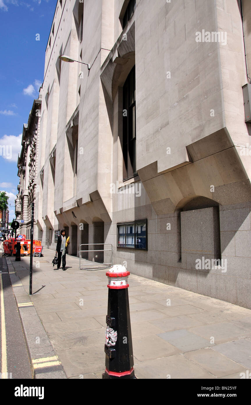 La centrale di Corte Penale, Old Bailey, City of London, Londra, Inghilterra, Regno Unito Foto Stock