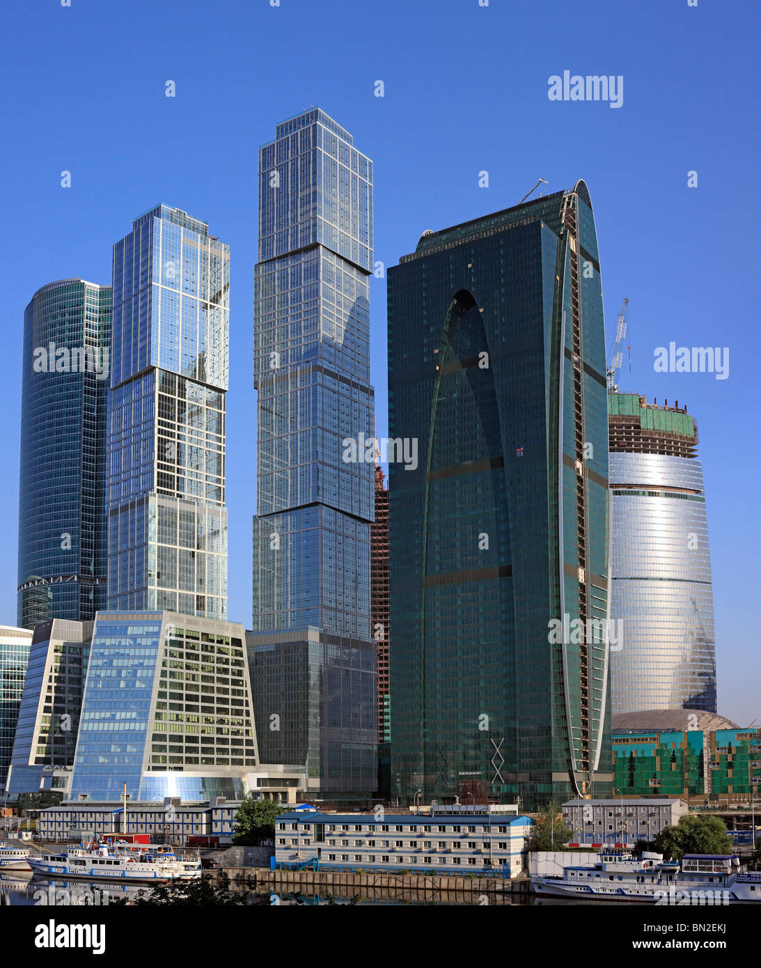 Moscow International Business Center (Moscow-City), Mosca, Russia Foto Stock