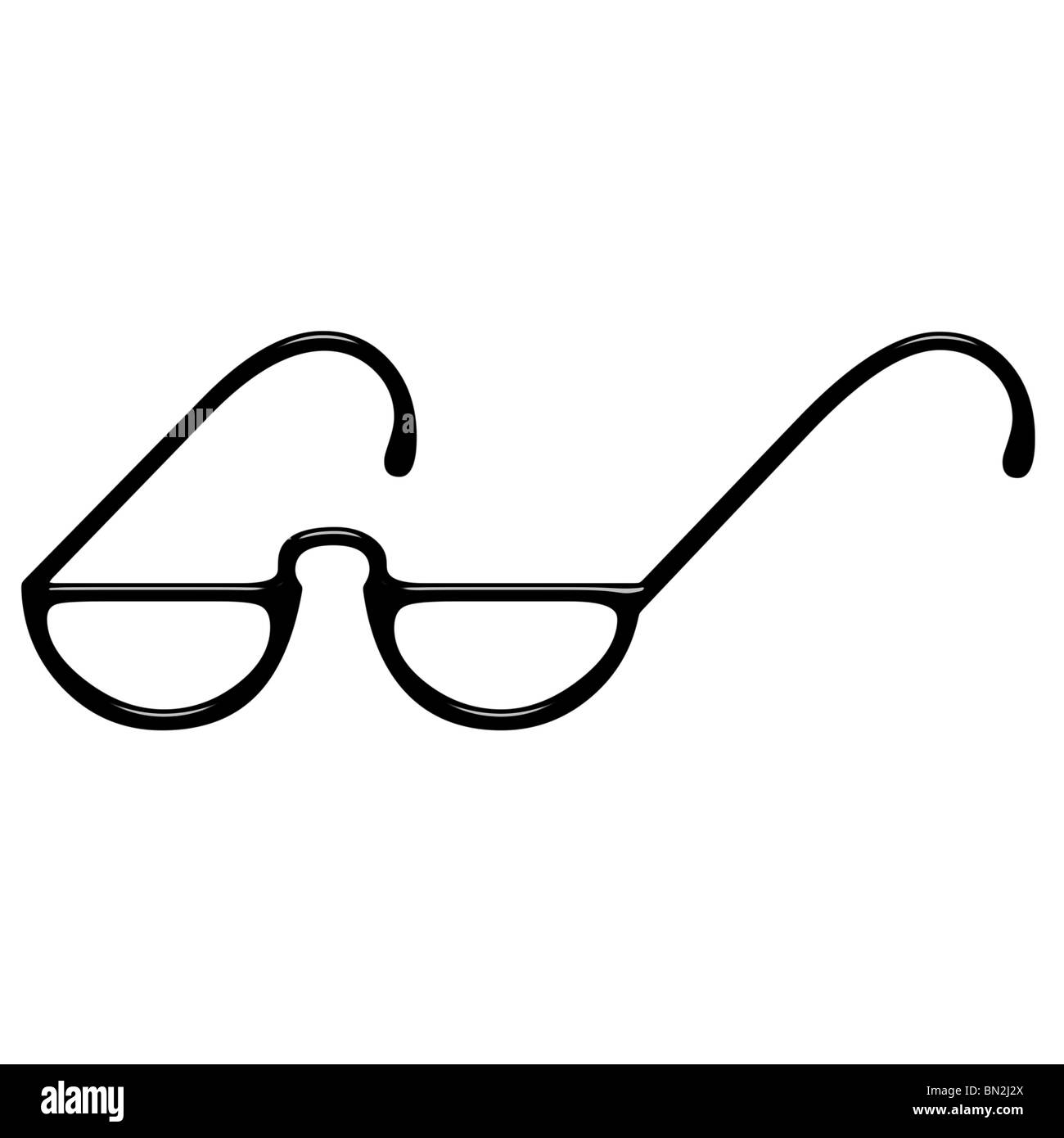 occhiali 3D Foto Stock