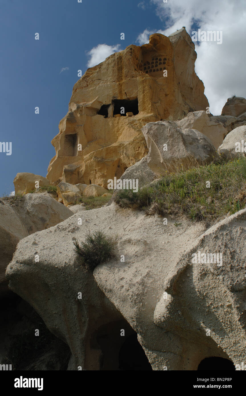 Grotte di roccia Foto Stock