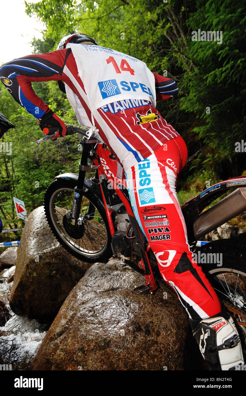 Ciclo motore i sentieri del mondo evento tenutosi a Nevis gamma Fort William Scozia UK Foto Stock