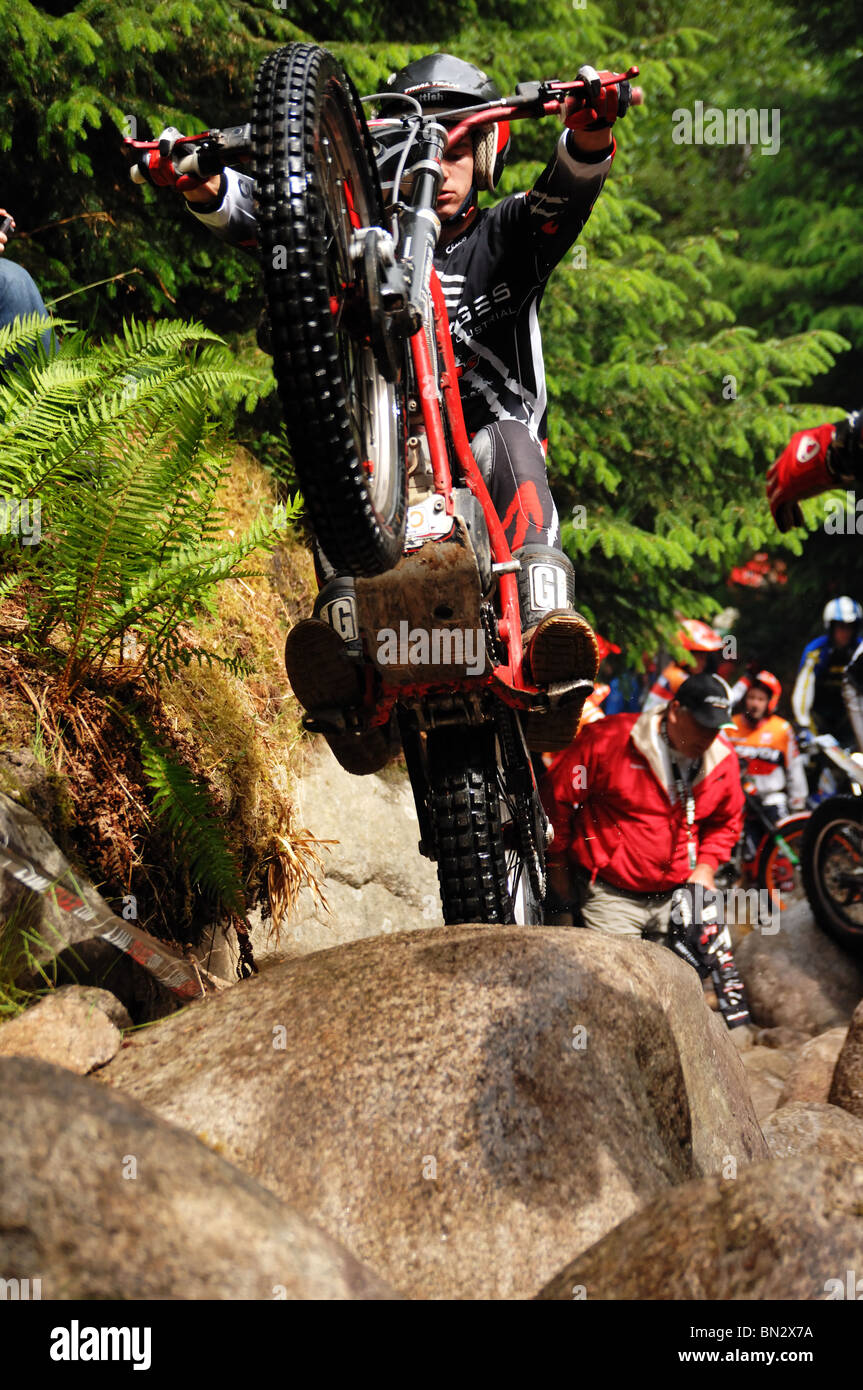 Ciclo motore i sentieri del mondo evento tenutosi a Nevis gamma Fort William Scozia UK Foto Stock