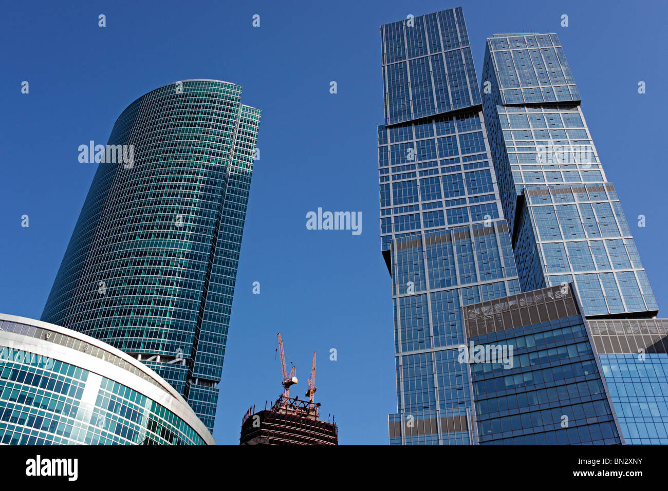 Moscow International Business Center (Moscow-City), Mosca, Russia Foto Stock