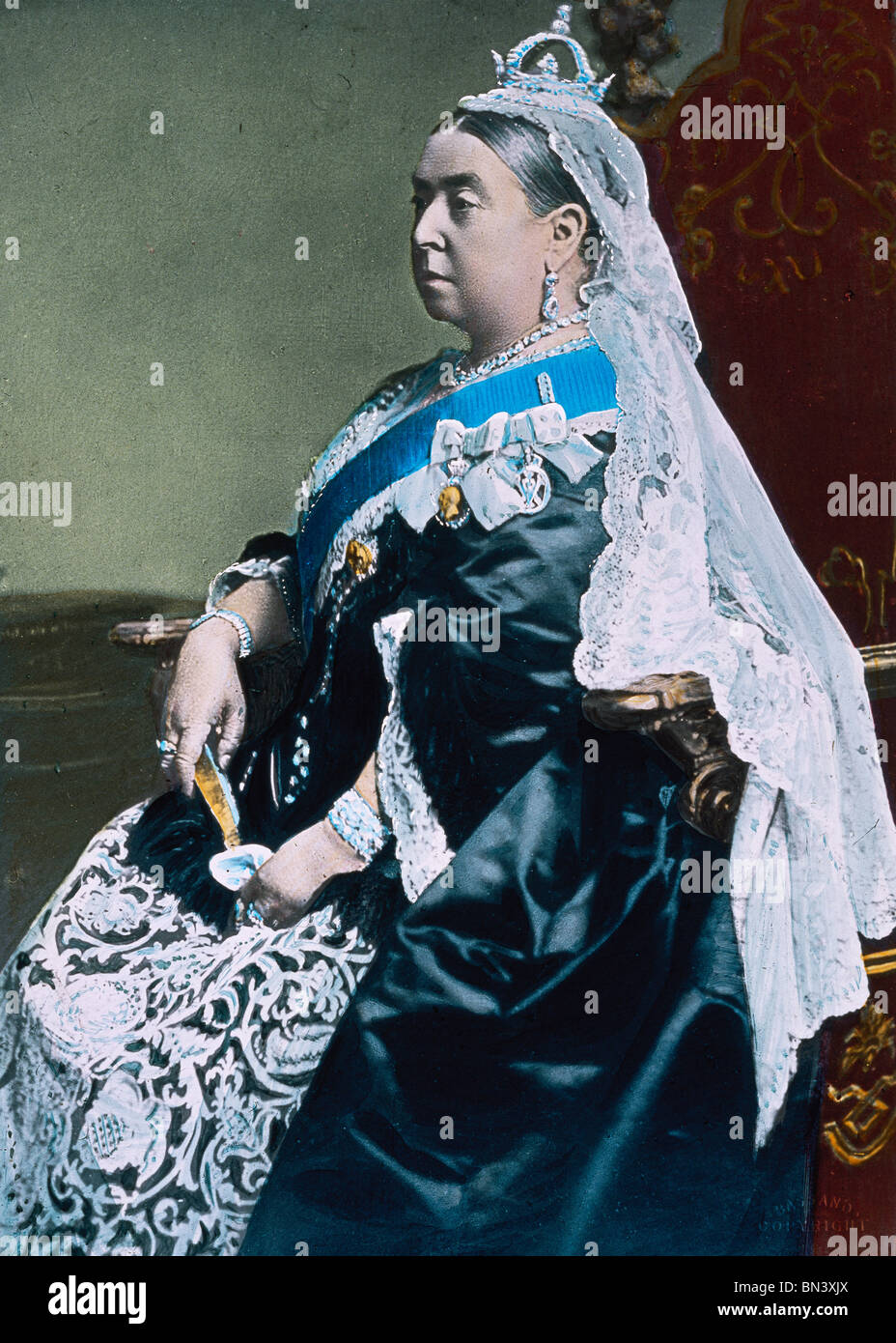 La regina Victoria. Inghilterra, fine del XIX secolo Foto Stock