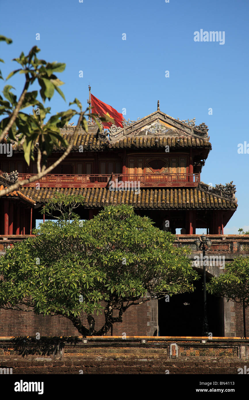 Prese a Cittadella, tonalità, Vietnam Foto Stock