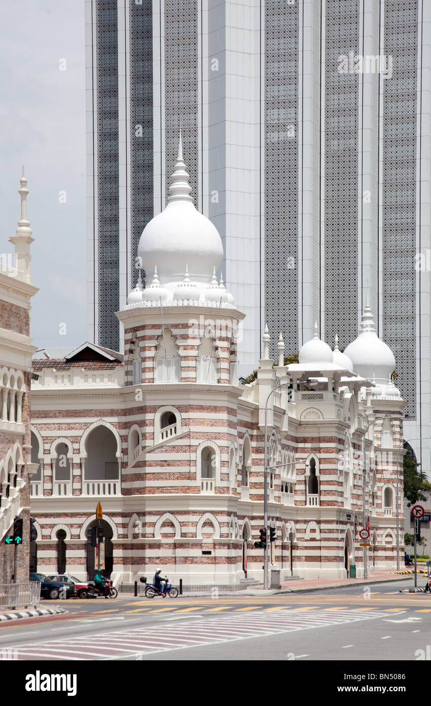 Bangunan Sultan Abdul Samad, Palazzo Sultano Abdul Samad in Kuala Lumpur in Malesia - progettato da AC Norman Foto Stock