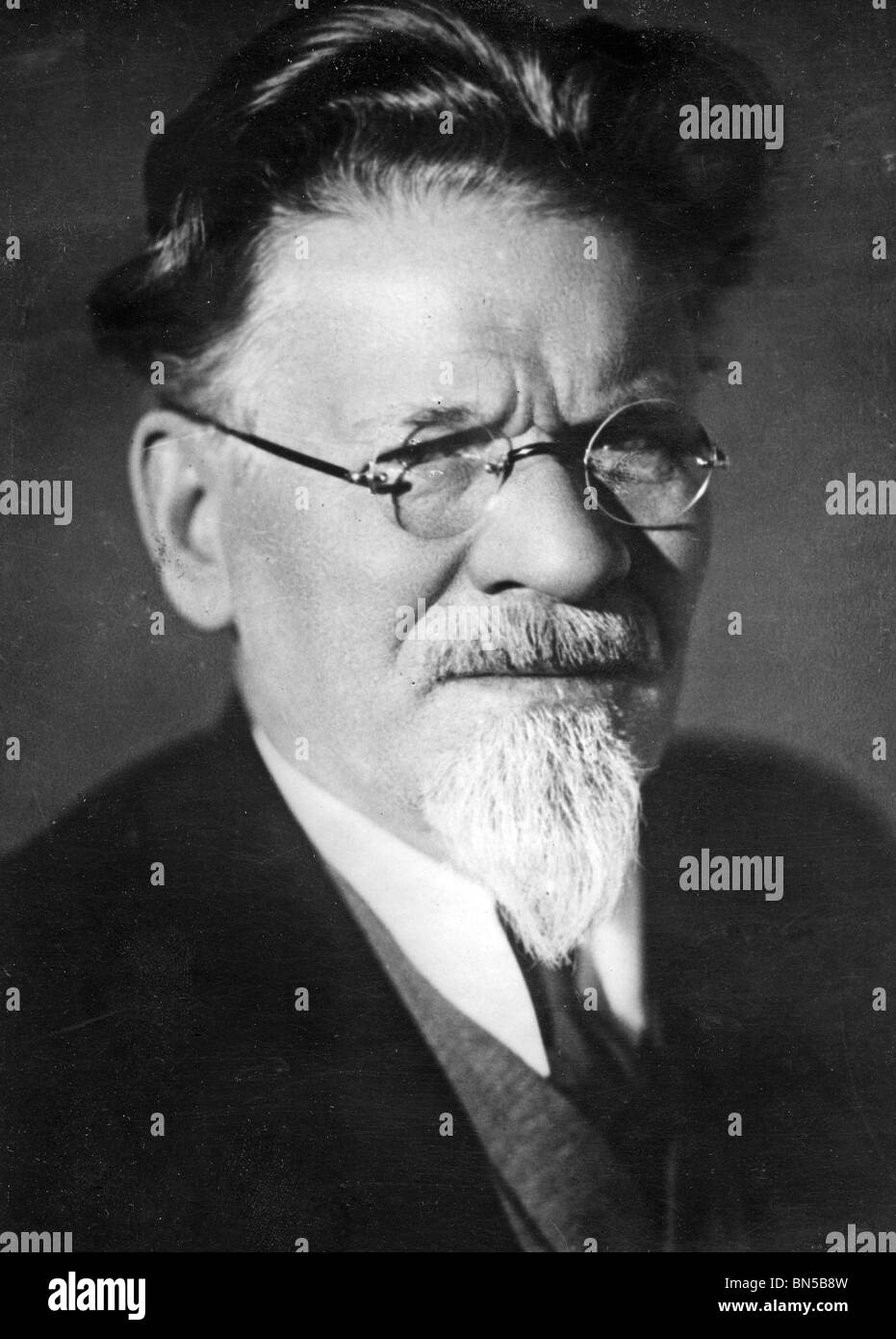 MIKHAIL IVANOVICH KALININ (1875-1946), uomo politico sovietico Foto Stock