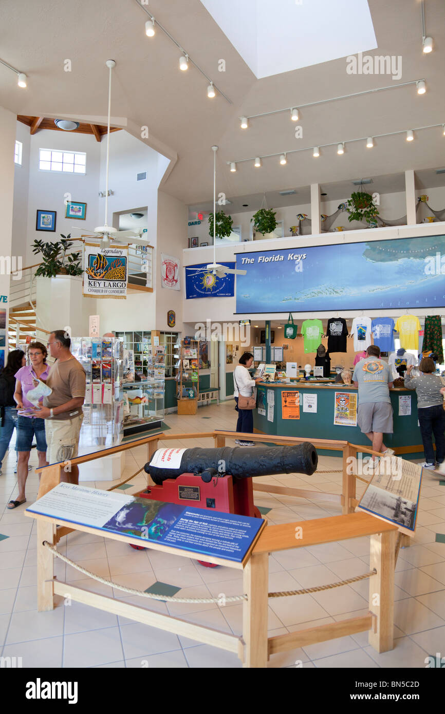 Key Largo Camera di Commercio, Florida, Stati Uniti d'America Foto Stock
