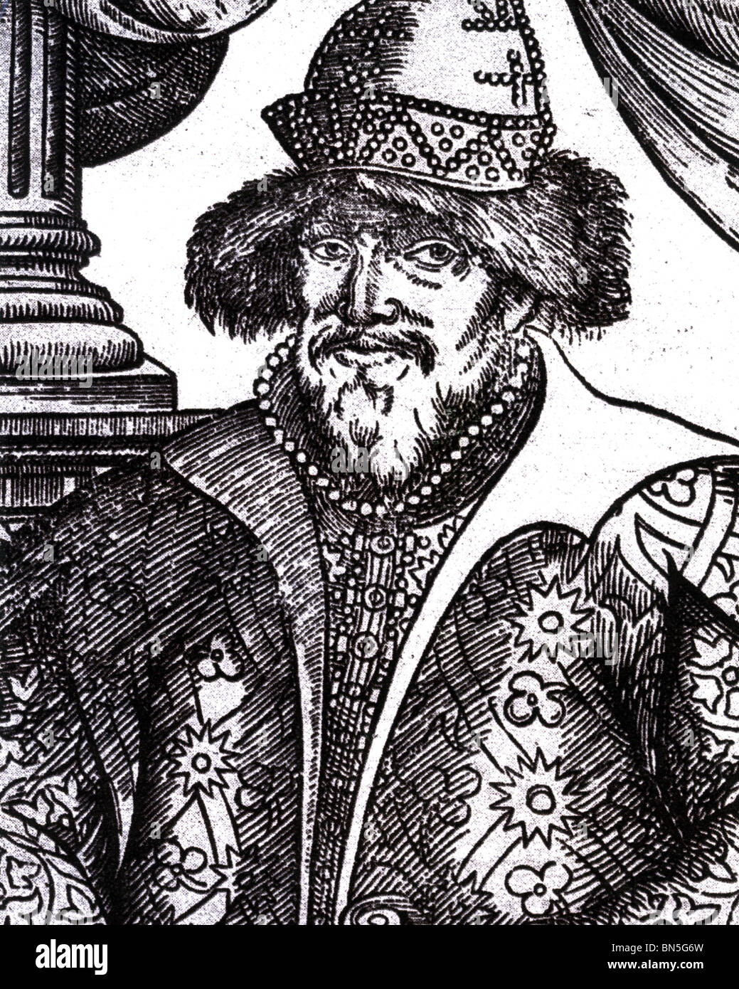 IVAN IV (1530-84) Zar di Russia noto come Ivan il Terribile Foto Stock