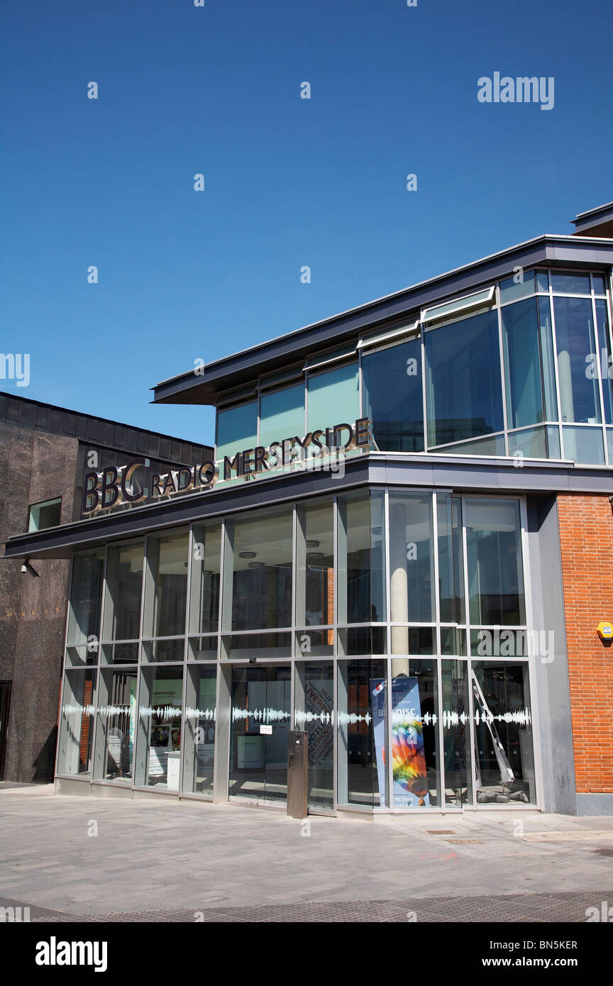BBC Radio Mersyside in Liverpool Regno Unito Foto Stock