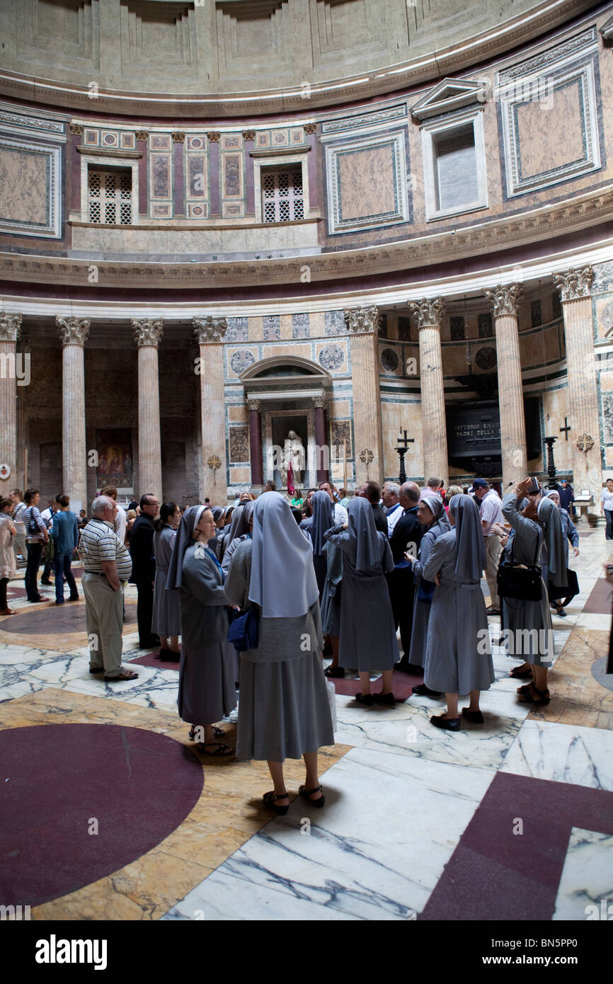 Pantheon a Roma Italia Foto Stock