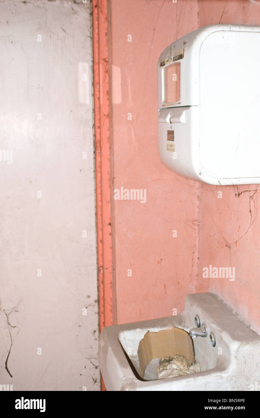 Bagno disgustoso Foto Stock