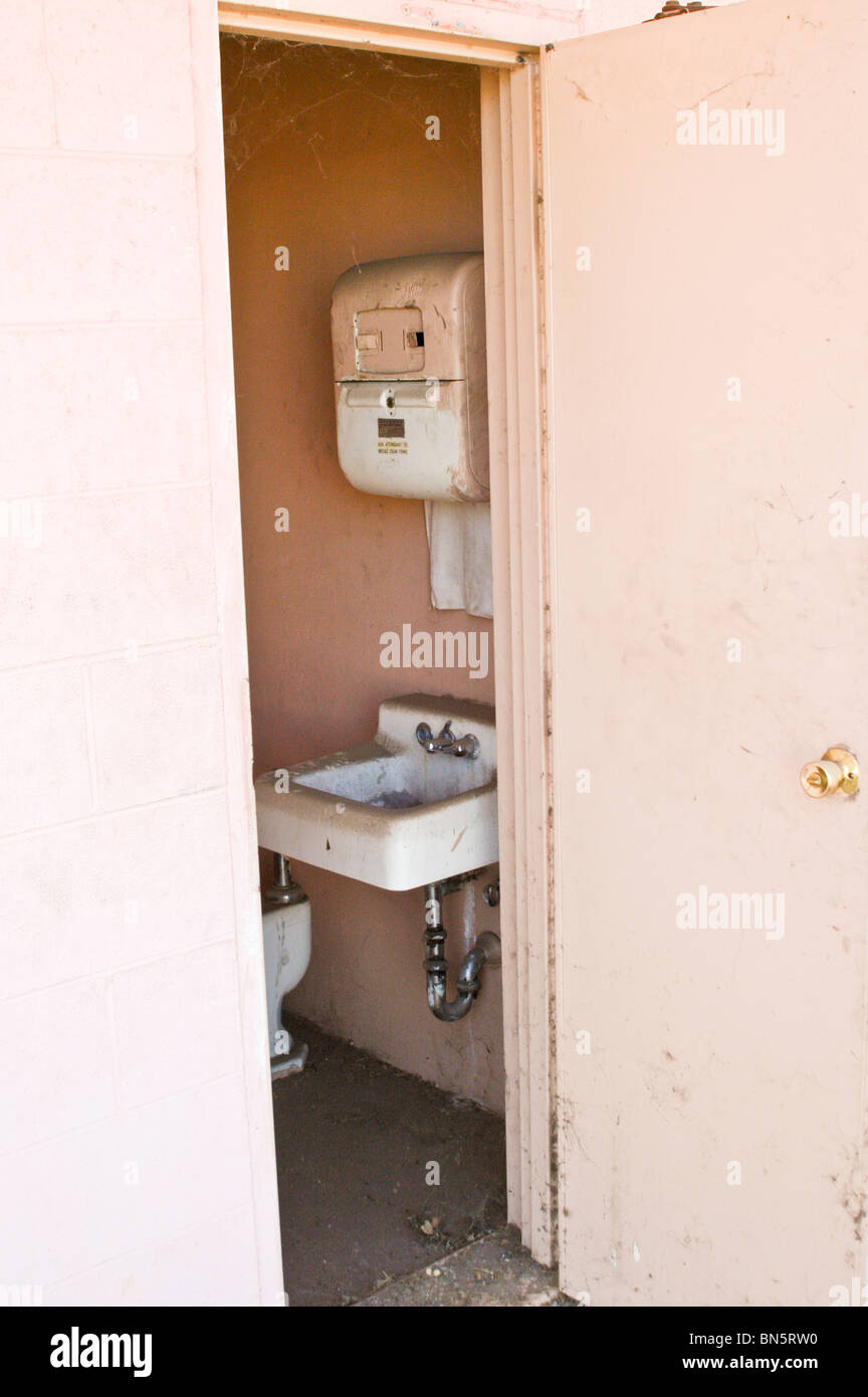 Bagno disgustoso Foto Stock