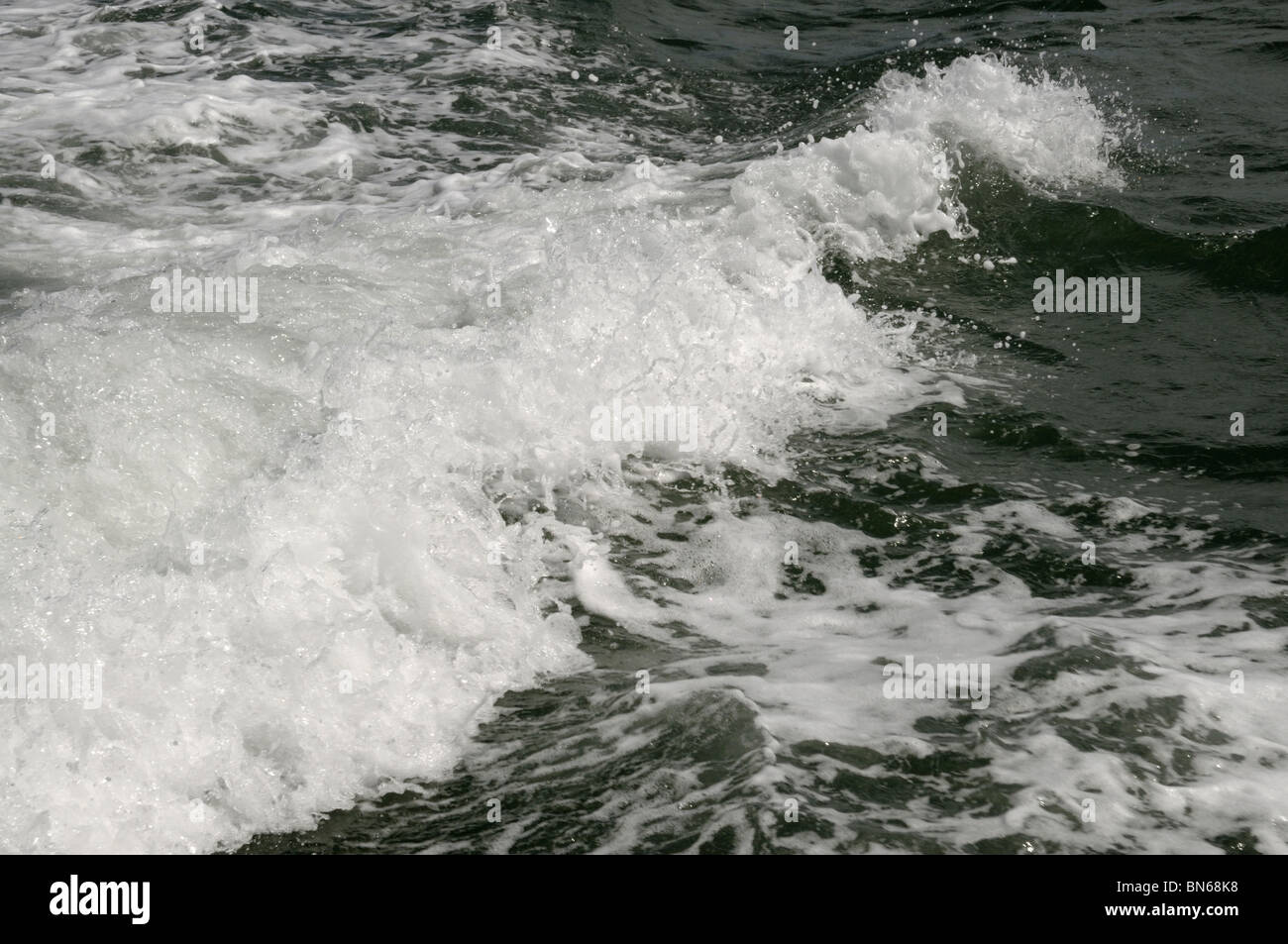 Acqua di mare splash Foto Stock