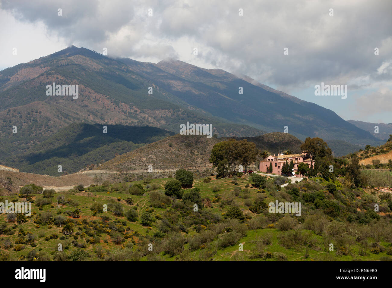 Rifugio di montagna nel sud della Spagna Foto Stock