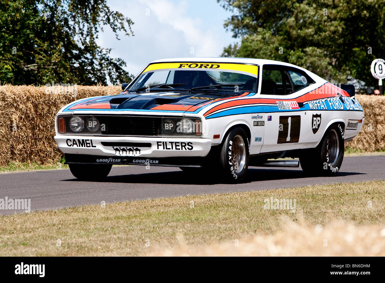 1977 Ford Falcon XC GS5500 al Festival della Velocità di Goodwood, 2010 Foto Stock