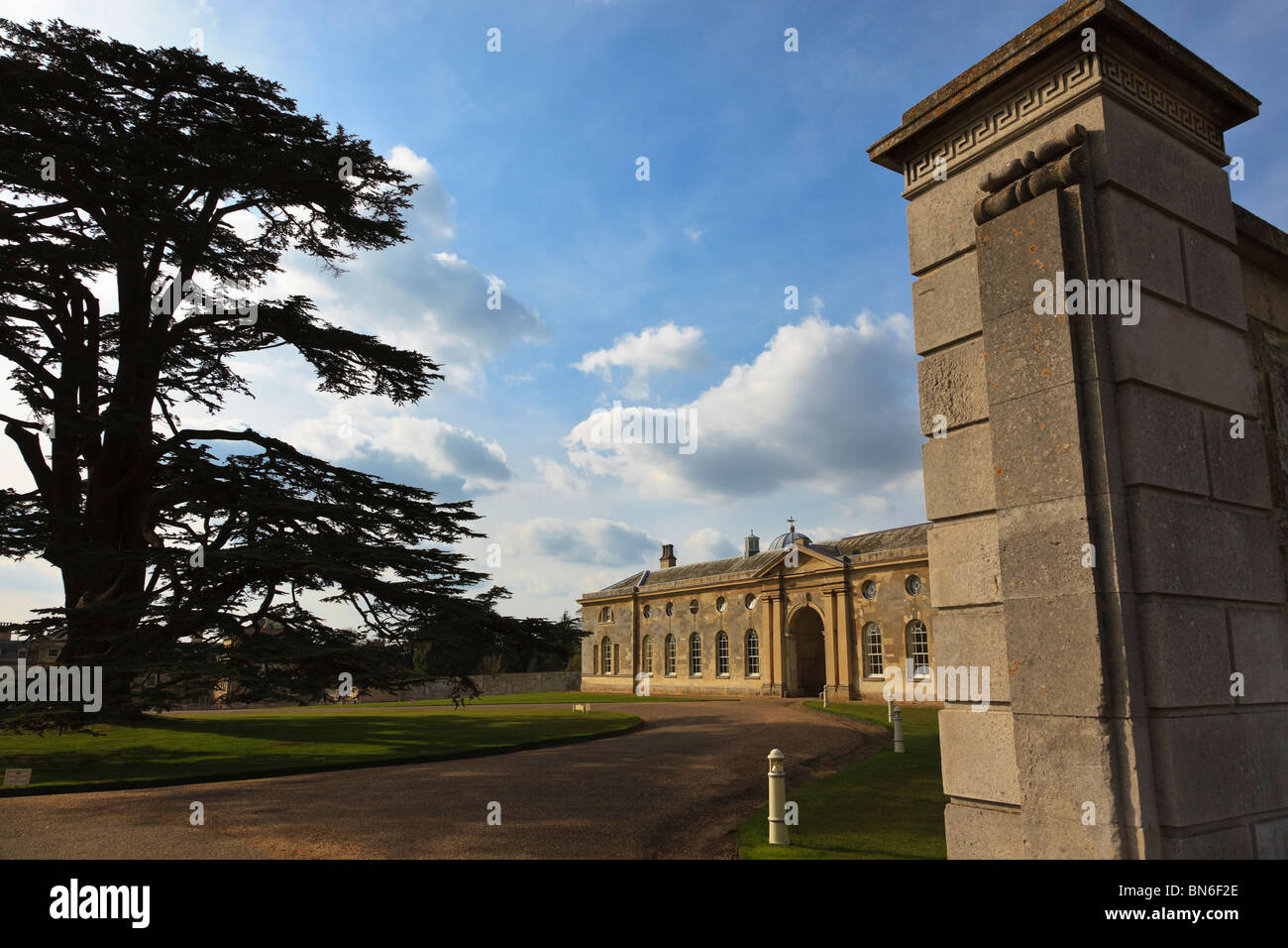 La corte del Nord, Woburn Abbey, Bedfordshire, Inghilterra Foto Stock