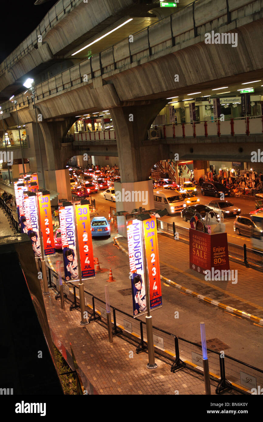 La stazione BTS di Bangkok , Thailandia Foto Stock