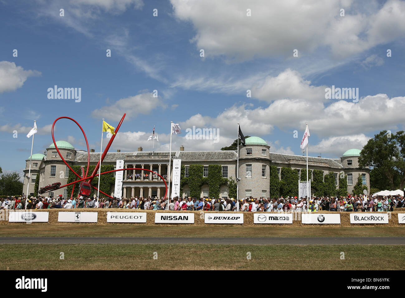 2010 Goodwood Festival della Velocità di Goodwood House. Foto Stock