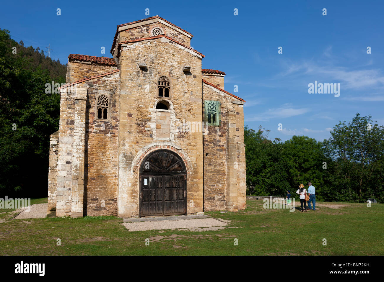 San Miguel de Lillo, Oviedo, Asturias, Spagna Foto Stock