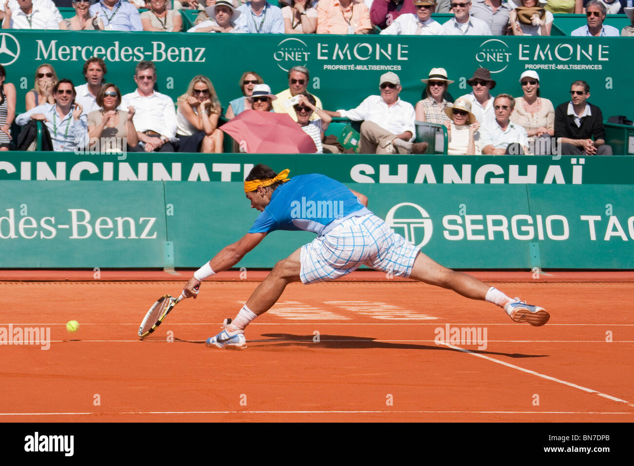 MONTE CARLO, monaco. Aprile 2010 ATP Monte Carlo Masters di tennis torneo tenutasi nel Monte Carlo Country Club di Monaco Foto Stock