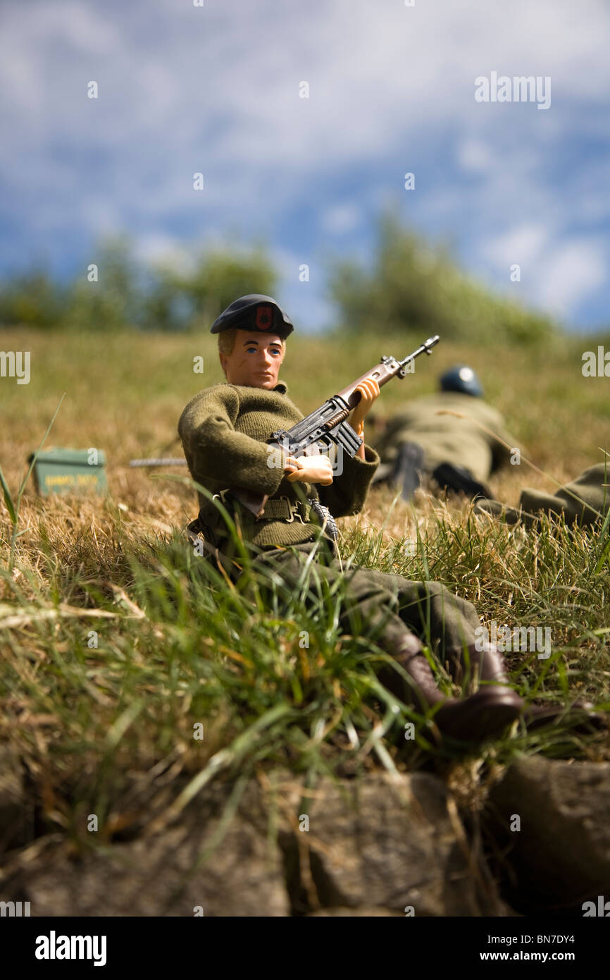 Uomo di azione (GI Joe) soldato giocattolo Foto Stock