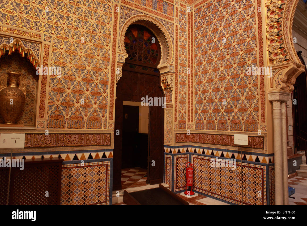 Lo spagnolo casinò in stile marocchino Foto Stock