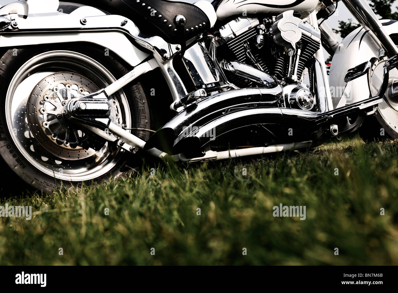 Harley Davidson Moto Foto Stock