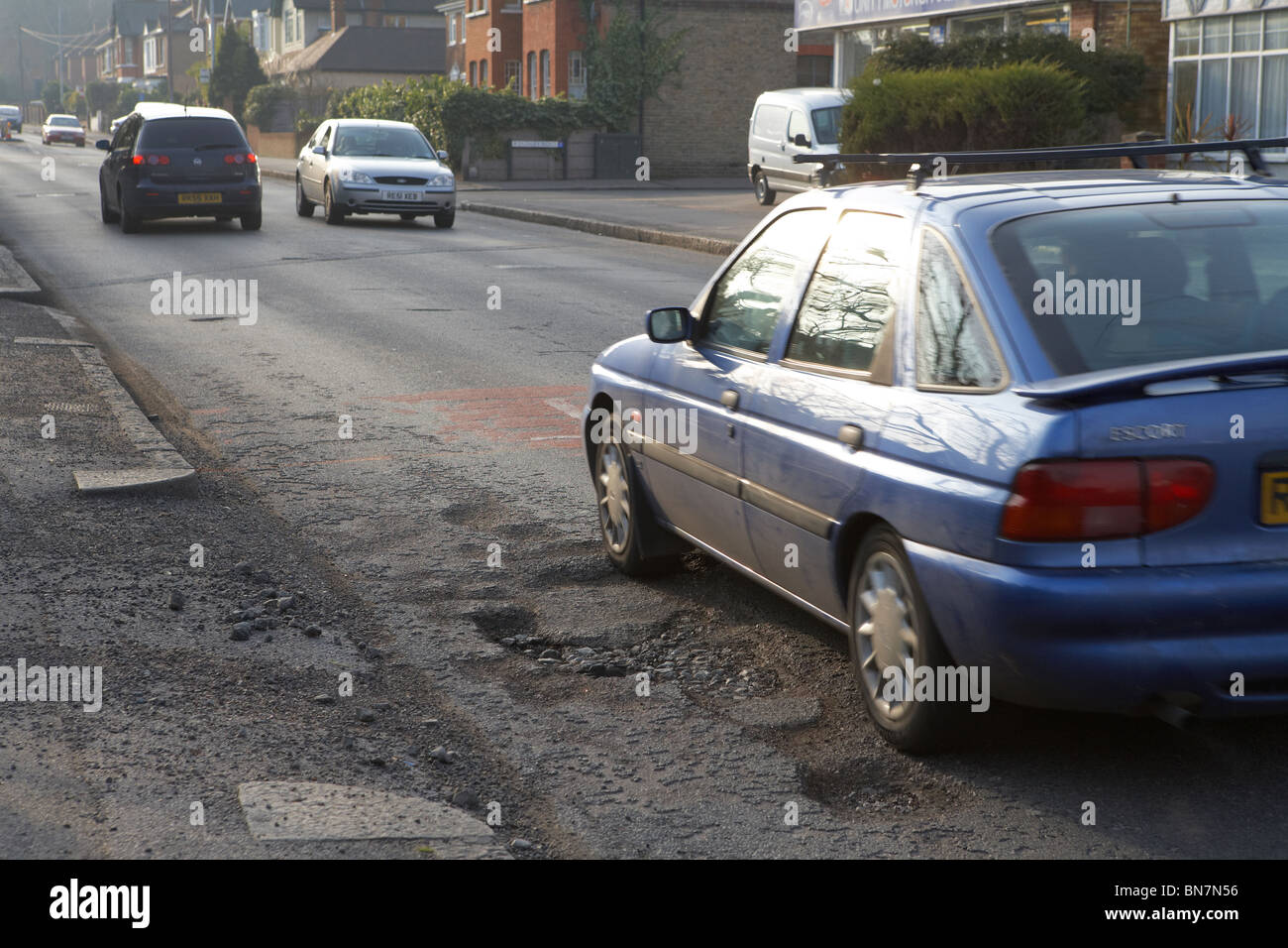 Buche Elmbridge Borough. Foto Stock