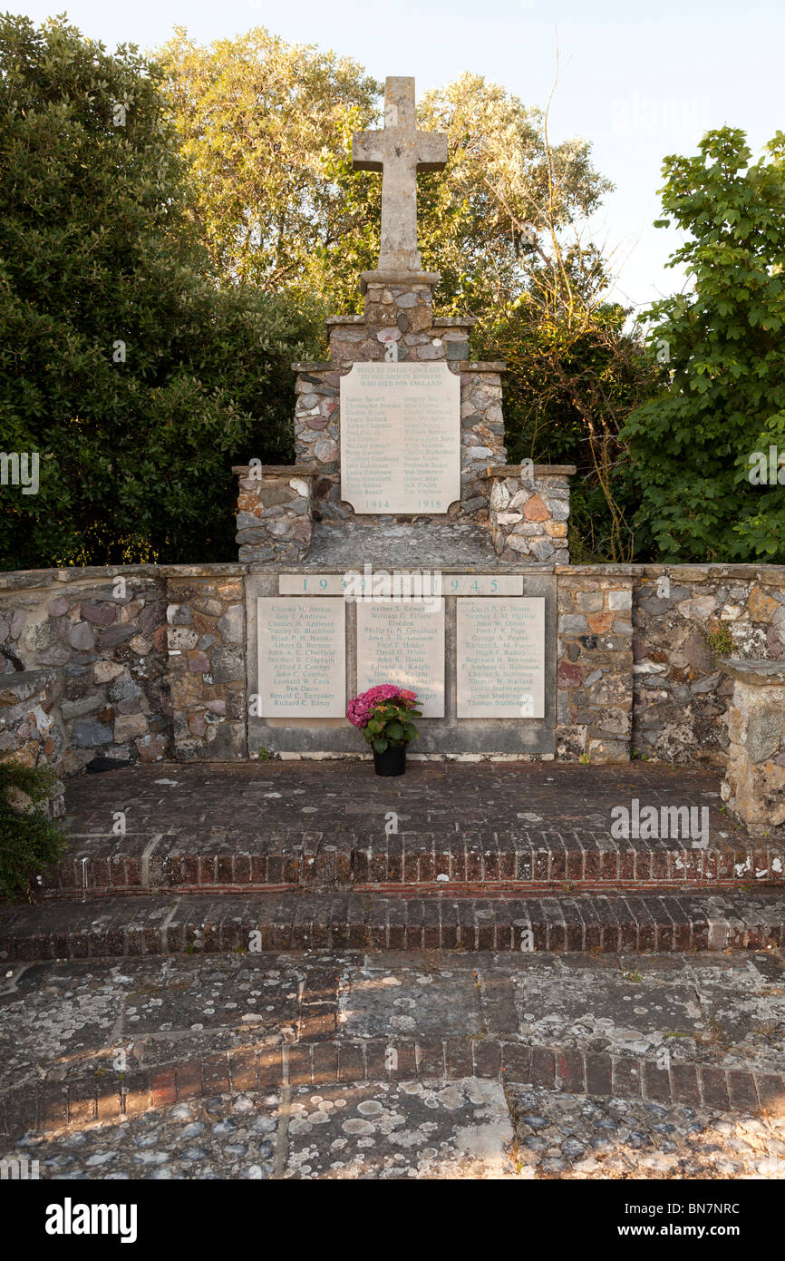 Memoriale di guerra a Bosham Foto Stock