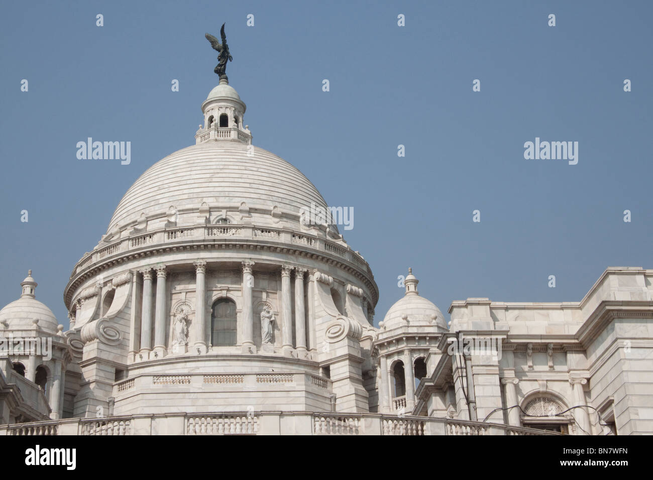 Victoria Memorial Hall di Kolkata (Calcutta), West Bengal, India. Foto Stock