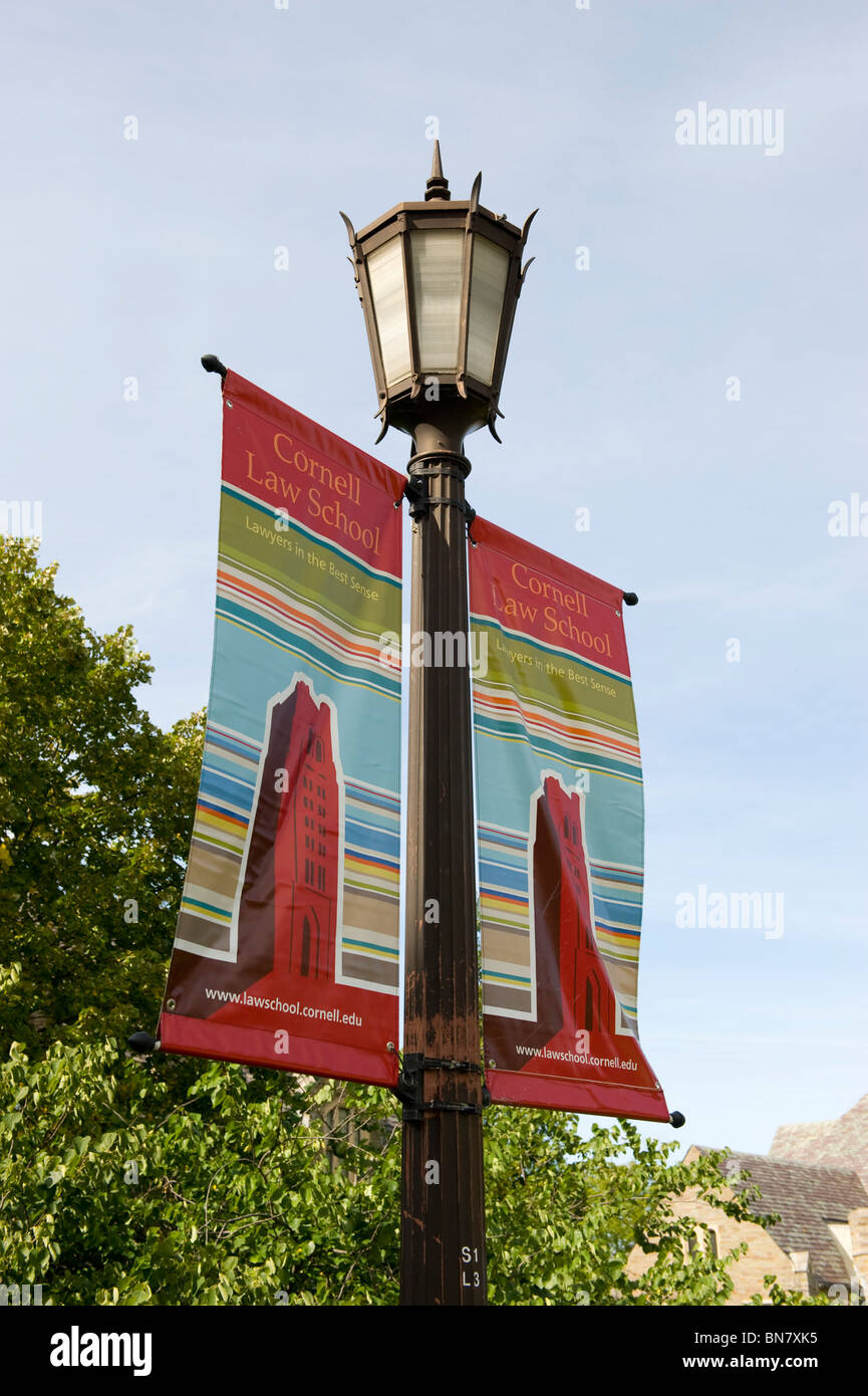 La Cornell University campus Ithaca New York Regione dei Laghi Finger Foto Stock